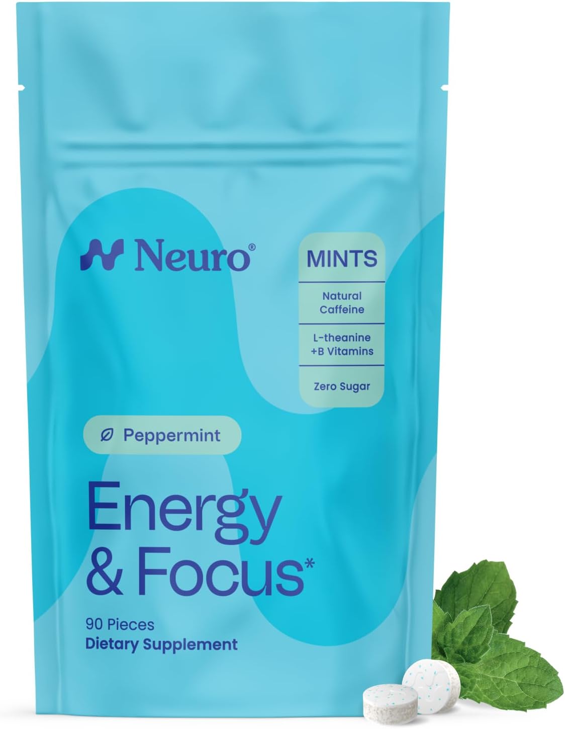 Neuro Energy & Focus Mints, 90 Count